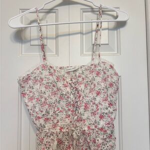 Altar'd State Pink Floral Camisole